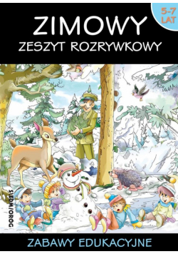 Zimowy zeszyt rozrywkowy. Zabawy edukacyjne