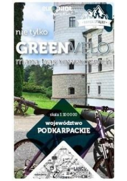 Województwo podkarpackie. Mapa tras rowerowych