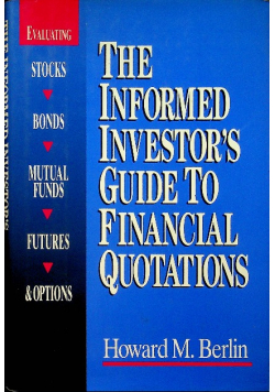 The Informed Investors Guide to Financial Quotations