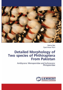 Detailed Morphology of Two species of Phthiraptera From Pakistan