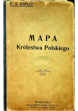 Mapa Królestwa Polskiego 1901 r.
