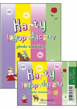 Karty logopedyczne głoski szumiące