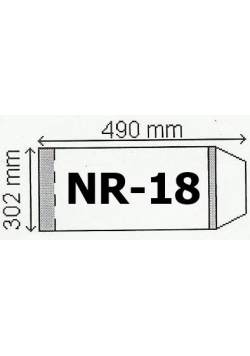 Okładka na podr A4 regulowana nr 18 (50szt) NARNIA