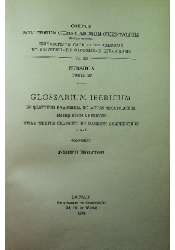 Glossarium Ibericum