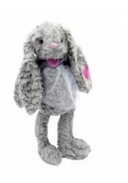 Króliczek Rozalka szary 23cm