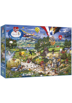 Puzzle 1000 Kocham wieś G3