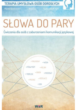 Słowa do pary Ćwiczenia dla osbób z zaburzeniami..