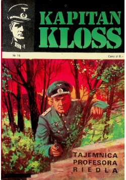 Kapitan Kloss  nr 15 Tajemnica profesora Riedla Nr 15