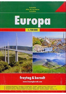 Europa Atlas samochodowy 1:700 000