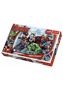 Puzzle 100 - Avengers. Do ataku TREFL