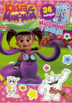 Kasia & Mim-Mim Malowanki i naklejki T.2