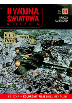 II wojna światowa kolekcja inwazja na bałkany plus płyta CD