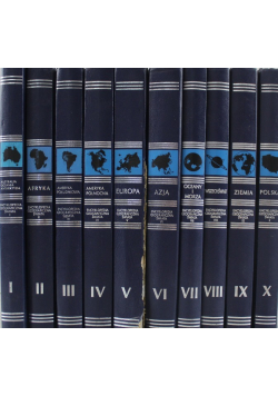 Encyklopedia Geograficzna Świata tom I do X