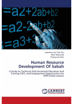 Human Resource Development Of Sabah