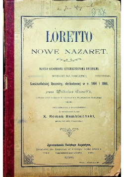 Loretto Nowe Nazaret 1896 r