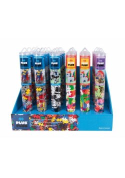 Plus-Plus Tuby Postacie Display 24 sztuki