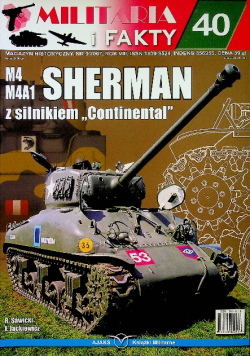 Militaria i fakty 40 M4 M4A1 Sherman z silnikiem Continental