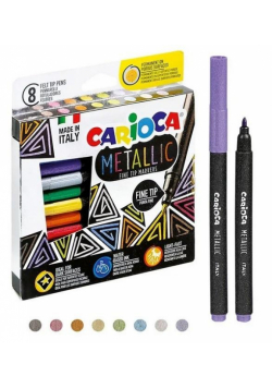 Pisaki metaliczne 8 kolorów CARIOCA