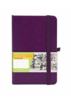 Notes A5 Linia Romantyzm Fiolet ANTRA