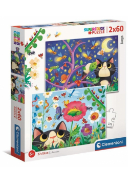 Puzzle 2x60 Super Kolor Bugs