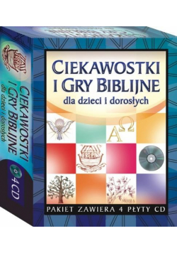 Ciekawostki i gry biblijne dla dzieci.. (4 CD)