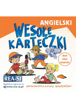 Angielski wesołe karteczki. Pomarańczowy