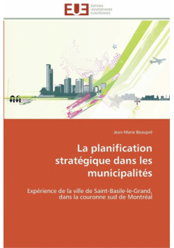 La planification stratégique dans les municipalités