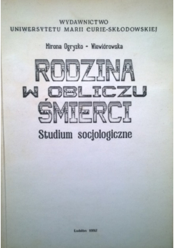 Rodzina w obliczu śmierci