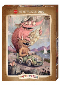 Puzzle 2000 Zozoville, Czas na wycieczkę