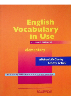 English Vocabulary in Use Elementary