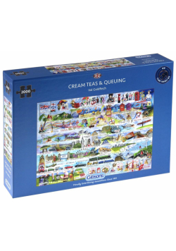 Puzzle 2000 Brytyjskie znaki szczególne G3