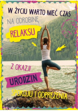Karnet Urodziny GM-454