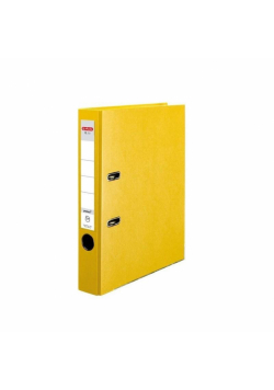 Segregator A4 5cm PP żółty Q file