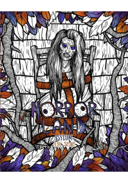 Adult Coloring Book Horror Land