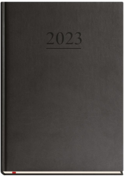 Terminarz 2023 Uniwersalny Czarny