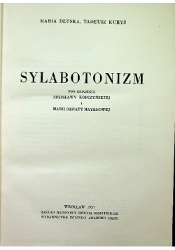 Sylabotonizm