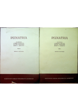 Pediatria tom I i II