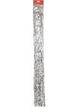Lameta srebrna 100cm