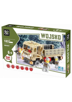 Klocki Blocki Wojsko Ciężarówka Transporter