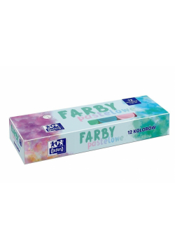 Farby plakatowe Pastelowe Kids 12 kolorów