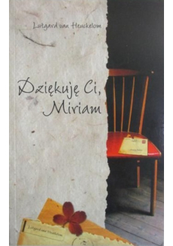 Dziękuję Ci Miriam