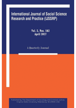 International Journal of Social Science Research and Practice