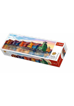 Puzzle 1000 Panorama - Groningen Holandia TREFL