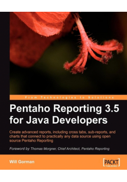 Pentaho Reporting 3.5 for Java Developers