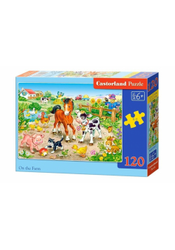Puzzle 120 On the farm CASTOR