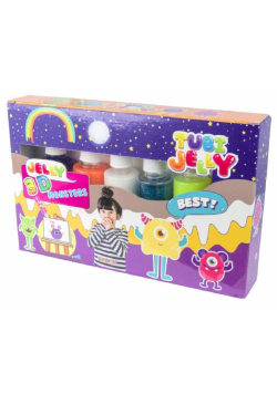 Tubi Jelly 6 kolorów - Potworki TUBAN