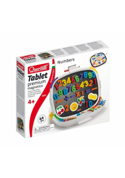 Tablica magnetyczna dwustronna premium Cyfry kształty 64 elementy