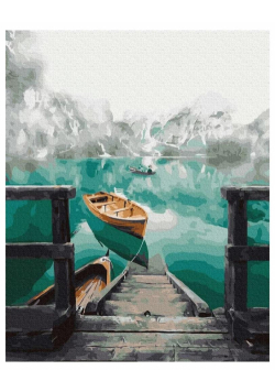 Malowanie po numerach - Jezioro Bryce 40x50cm