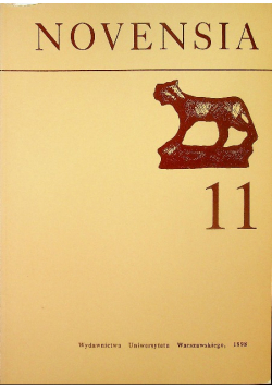 Novensia tom 11