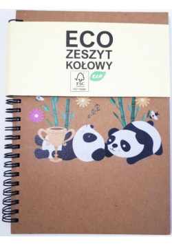Kołozeszyt A5/60K Eco panda